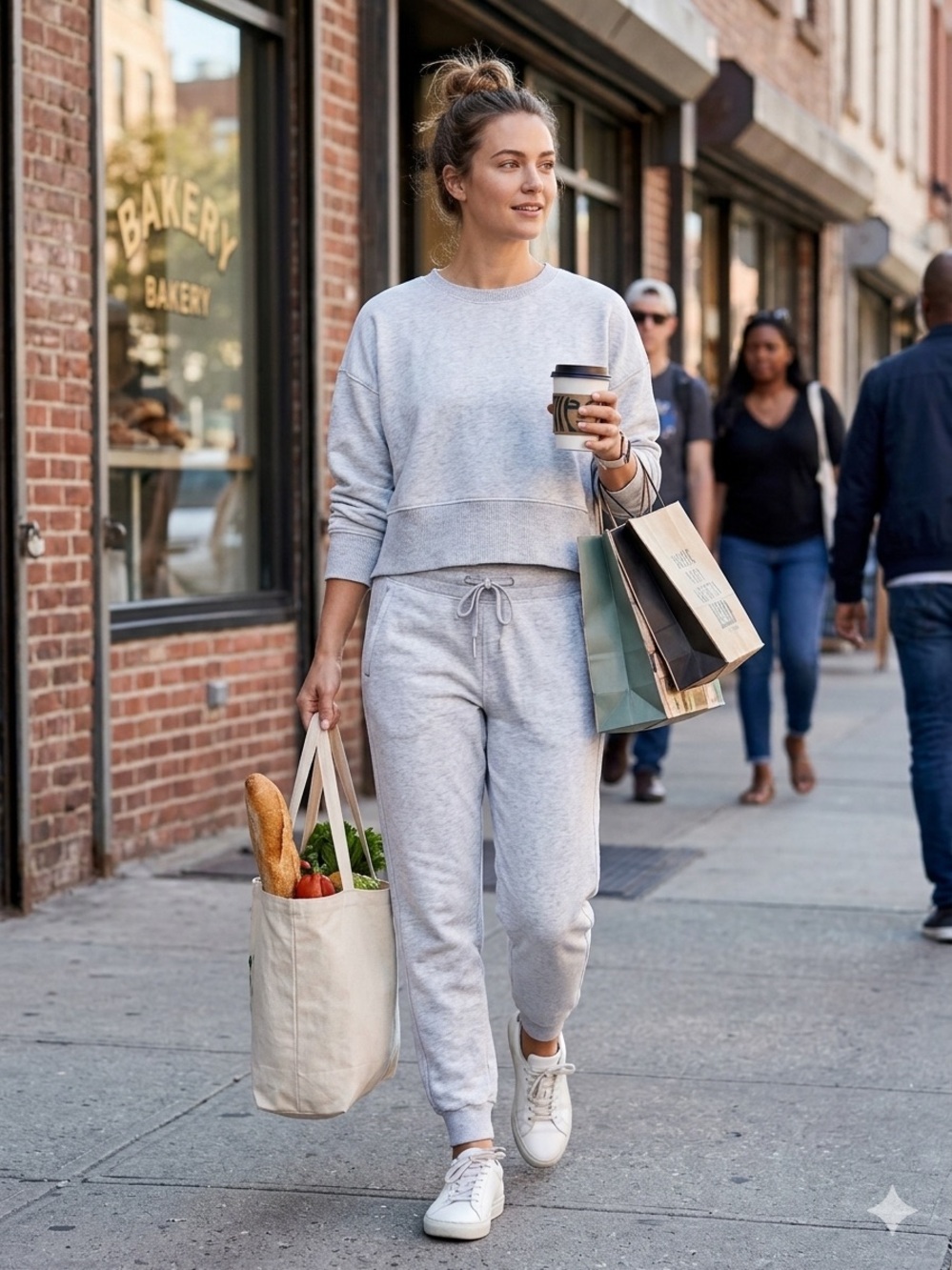 JoyLab Light Gray Drawstring Joggers